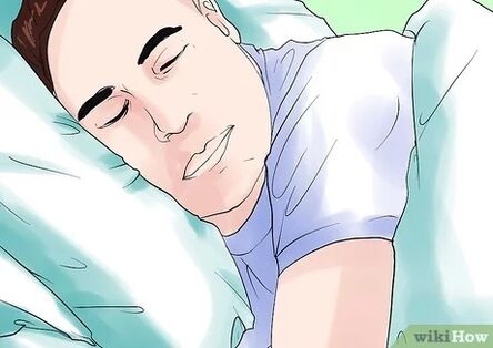 dormir quand il est fatigué de rejeter l'alcool