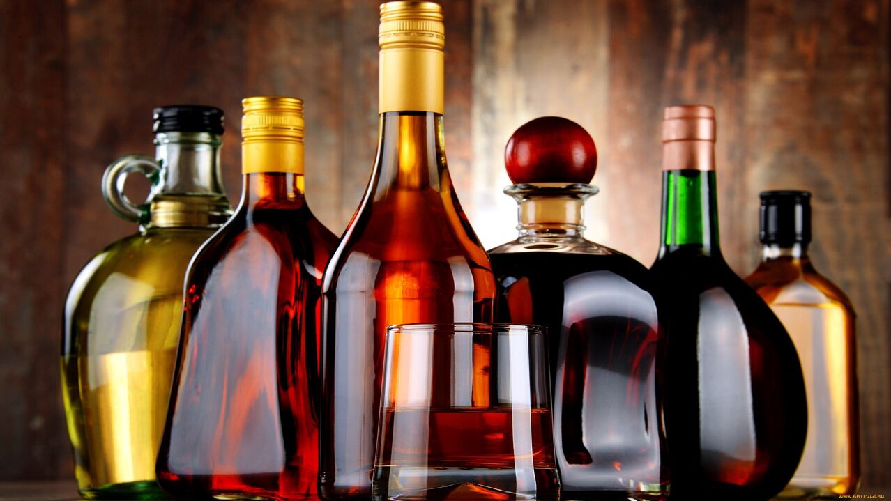 Types d'alcool